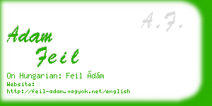 adam feil business card